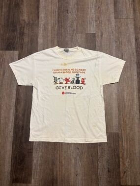 Vintage Florida’s Blood Centers Halloween Promo Tee Shirt